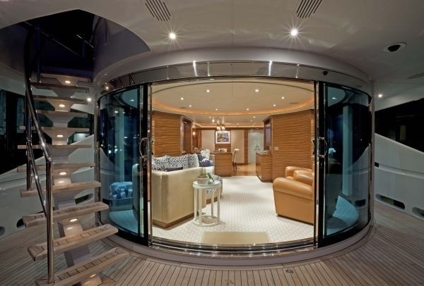 totally nuts yacht interior